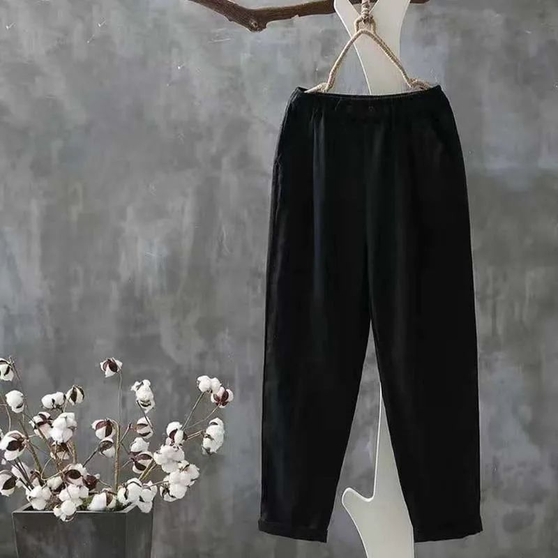 Mieke | Classic Linen Pants Women