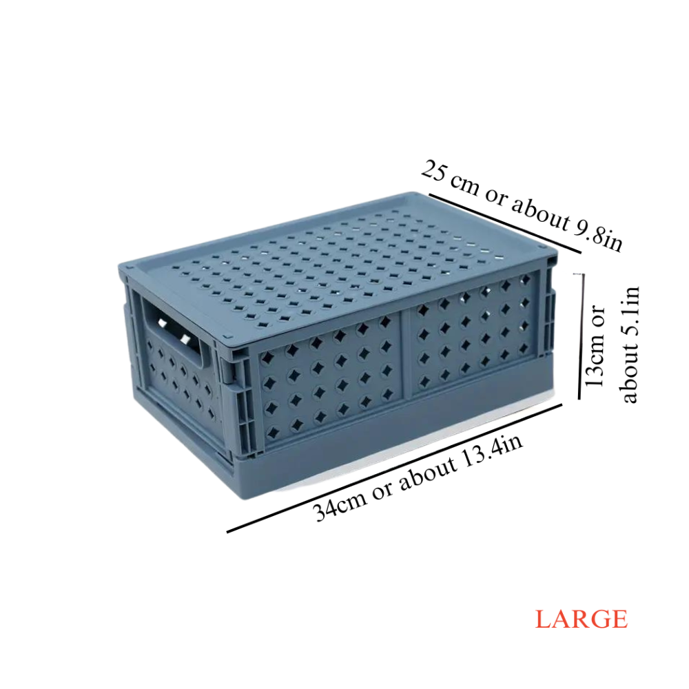 Variant image for Storage Box Blue Plastic | Organizer-12