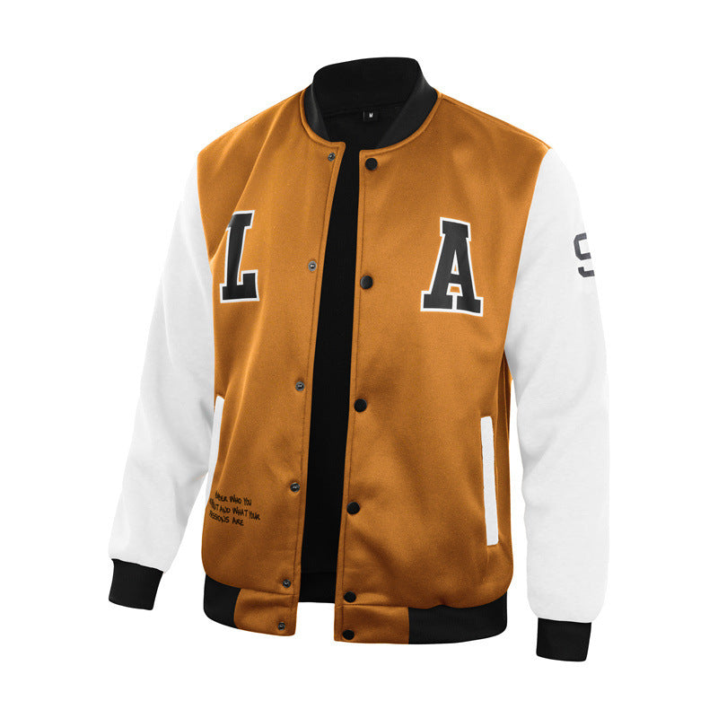 Men Varsity Letterman Jacket | Kelvin