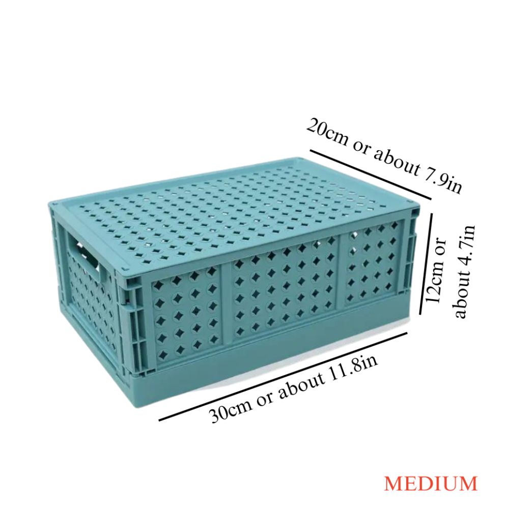 Variant image for Storage Box Blue Plastic | Organizer-8