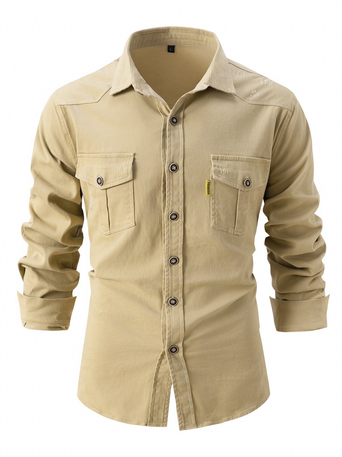 Men’s Long Sleeve Utility Shirt | Philip
