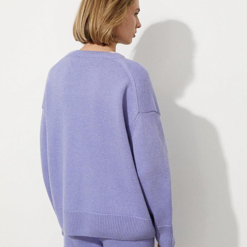 Women Minimalist Knit Sweater | Hanelle