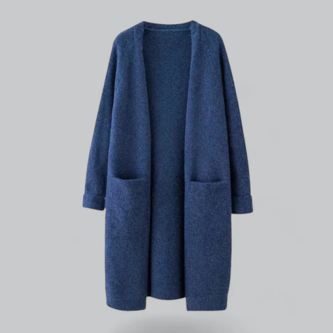 Women Minimalist Open Pocket Cardigan | Janela