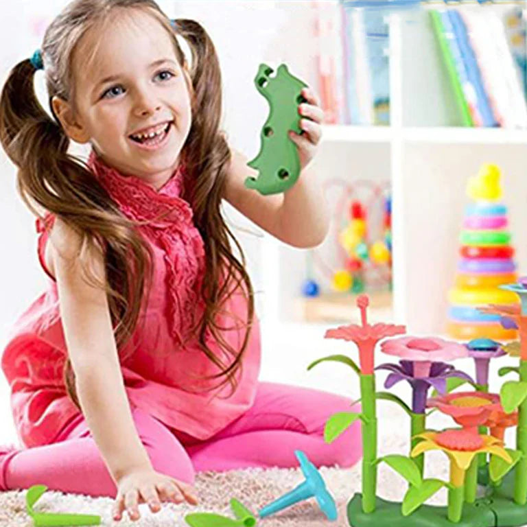 Kids Building Toy Set Multicolor Plastic | Blooming Creativity-2