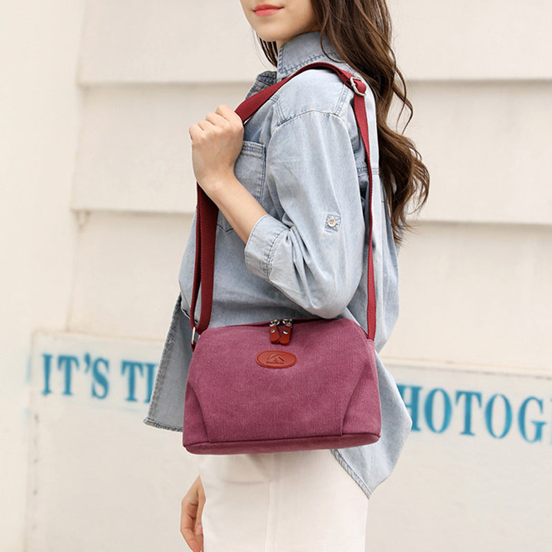 Women Casual Canvas Shoulder Bag | Marigold