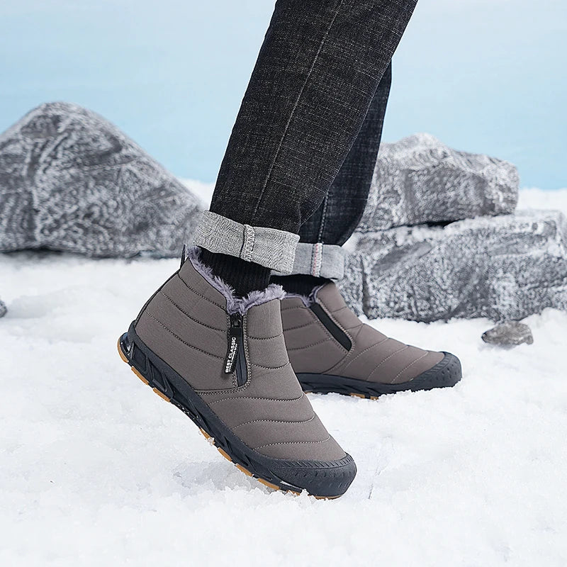 Men Insulated Slip-On Snow Boots | Marlon