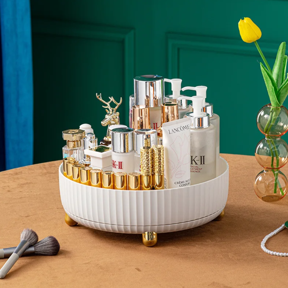 Vanity Organizer Rotating Holder Plastic | Elegant Design 5