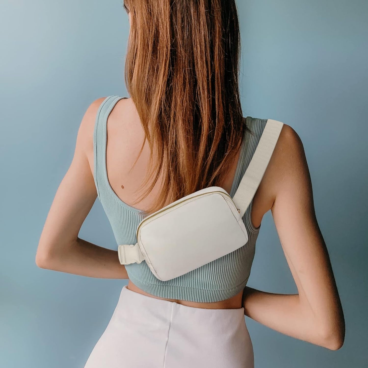 Women Minimalist Waterproof Belt Bag | Jade