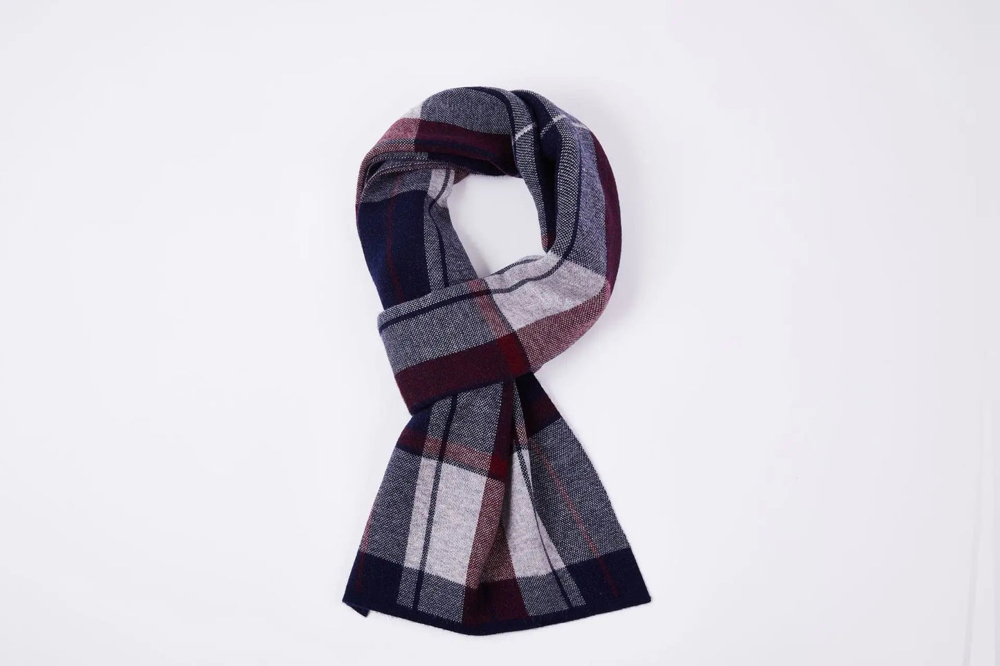 Men Modern Checkered Scarf | Joshua