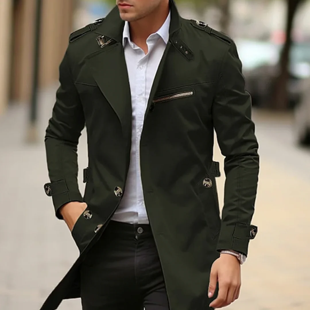 Patrick - Warm Formal Winter Coat for Men - Sleek & Versatile