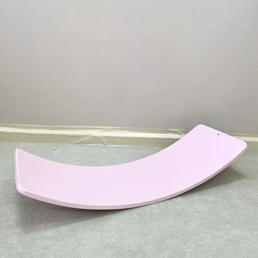 Kids Balance Board Pastel Wood | Creative Playtime-5