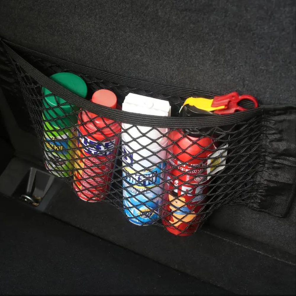 Unisex Storage Bag Black Polyester | Modern Organizer 5