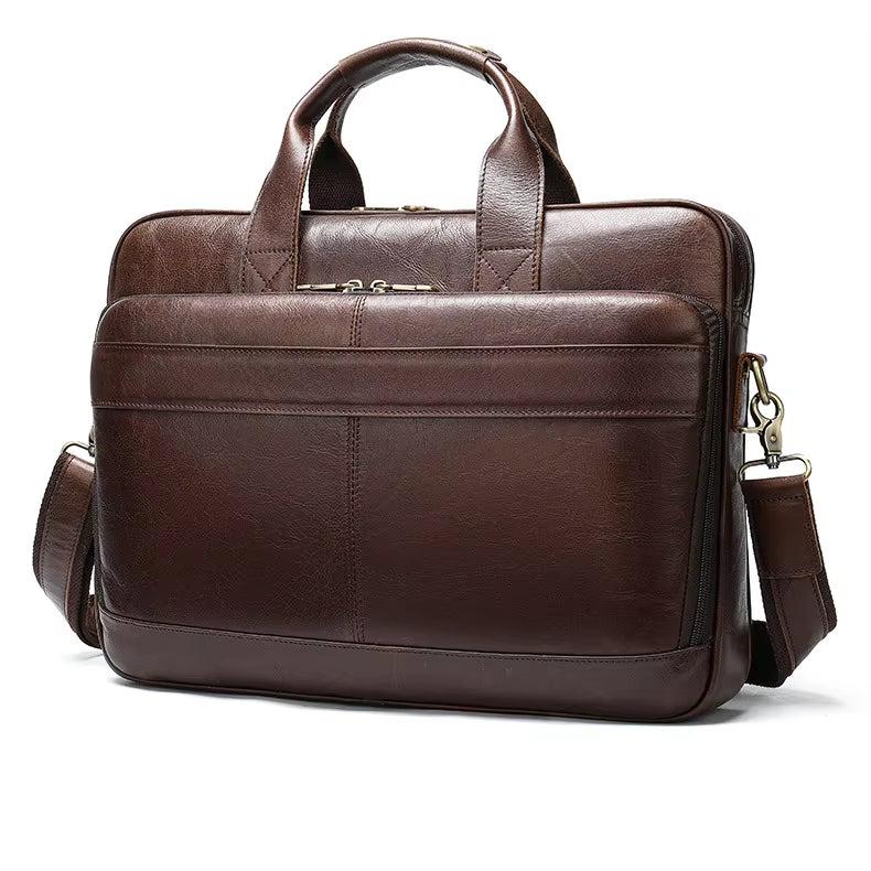 Men Classic Leather Business Bag | Nolan