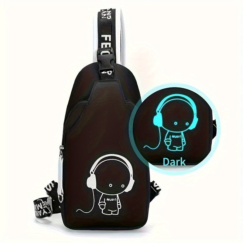 Men Luminous Backpack Set | Kurt