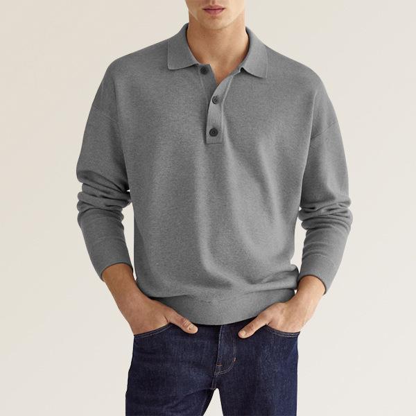 Men Classic Polo Sweatshirt | Anthony