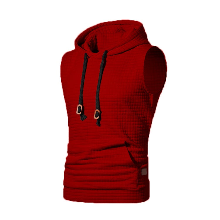 Men Sleeveless Hooded Tank | Malcolm