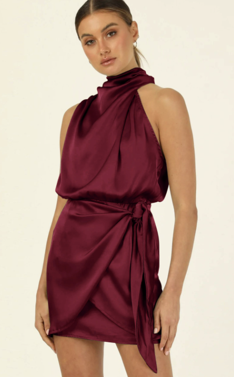 Santorini | Asymmetrical Wrap Dress Women