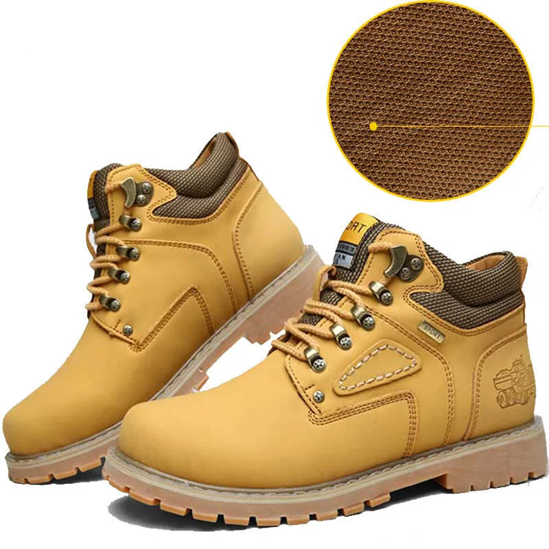 Men Fleece-Lined Work Boots | Mark
