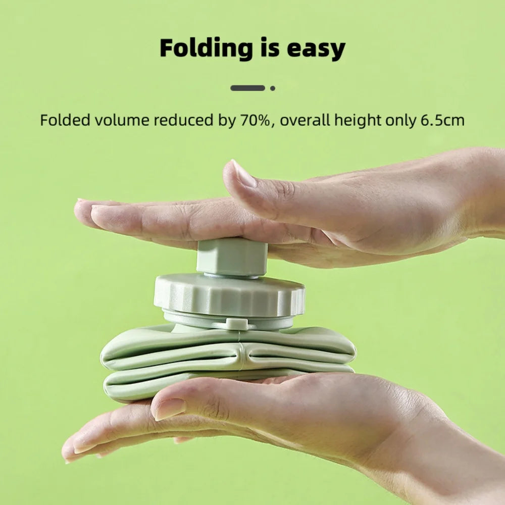 600ml Silicone Folding Water Bottle – Portable BPA-Free Travel Cup for Outdoor Activities and Gym 1