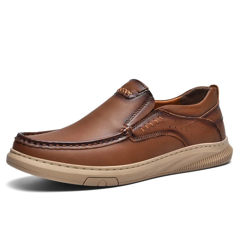 Variant image for Men Orthopaedic Walking Shoes Black Vegan Leather | Newton-2