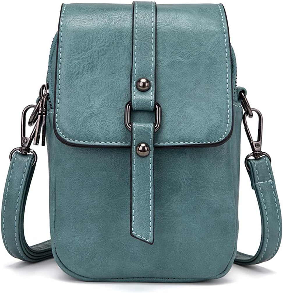 Men Vintage Crossbody Bag | Olive
