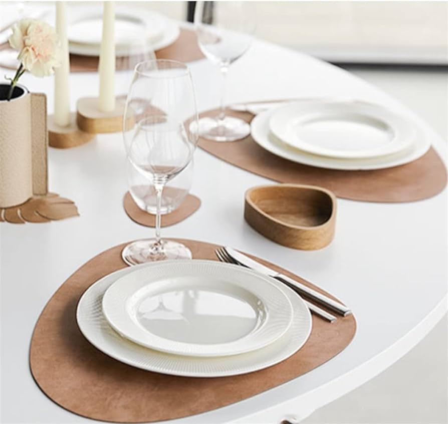 Table Mat Set Waterproof PU | Elegant Dining | Modern Design 4