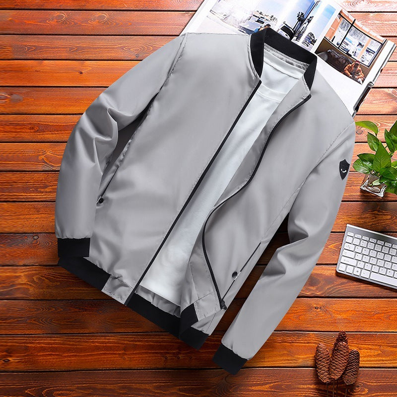 Men Minimalist Bomber Jacket | Samuel