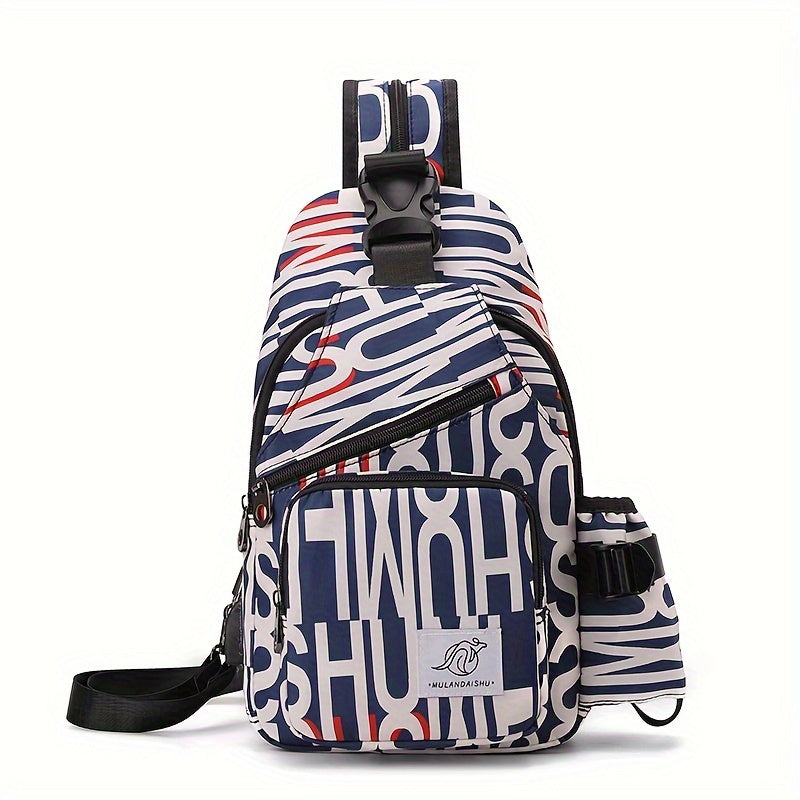 Women Printed Sling Backpack | Eve
