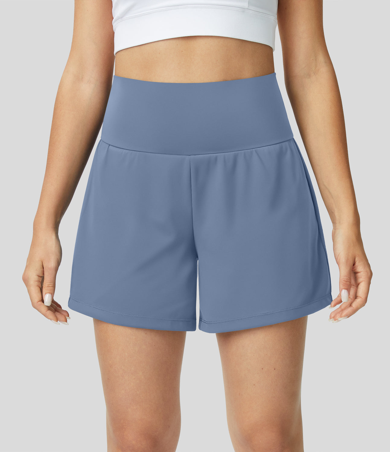 Women High-Waist Relaxed Shorts | Bernadette