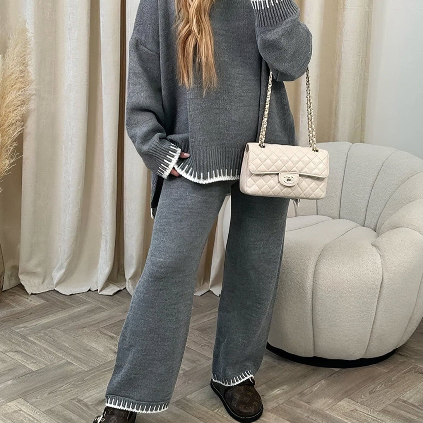 Women Cozy Knitwear Set | Anastasia