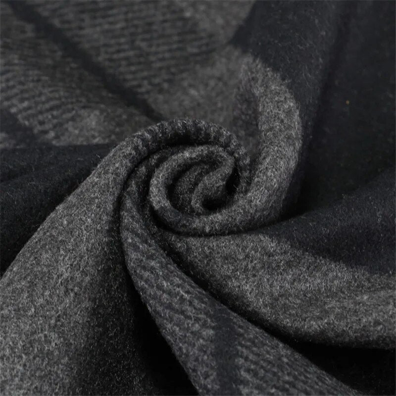 Men Abstract Patterned Winter Scarf | Jerome
