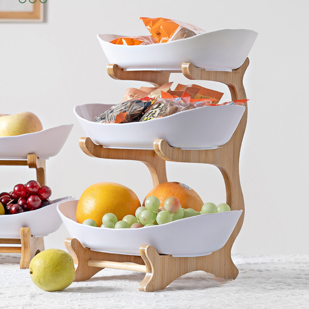 Home Tray Shelves Natural Bamboo | Rustic Charm 4
