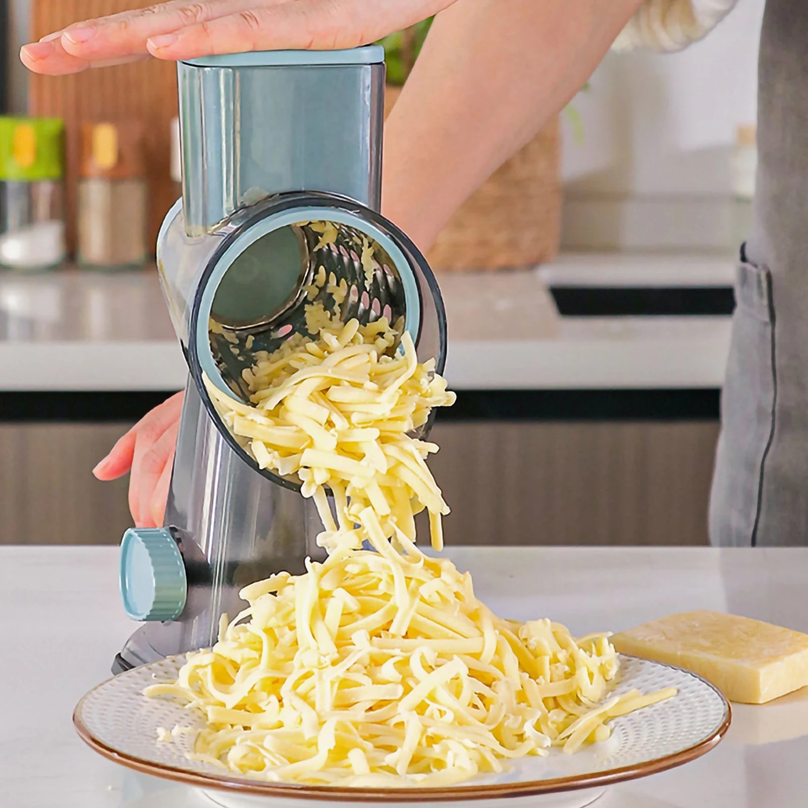 Rotary Cheese Grater Stainless Steel | Kitchen Essential 2
