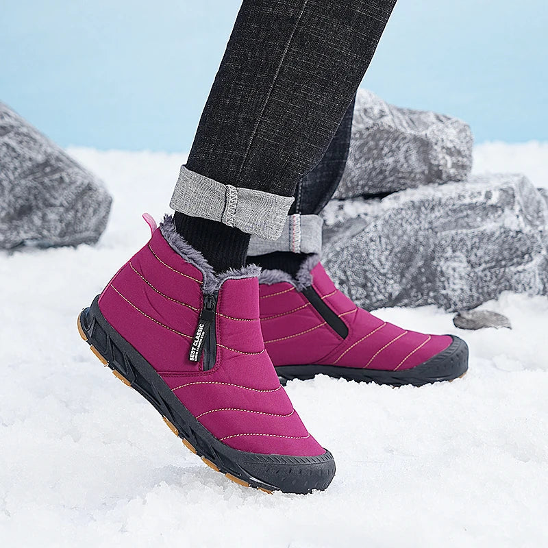 Men Insulated Slip-On Snow Boots | Marlon