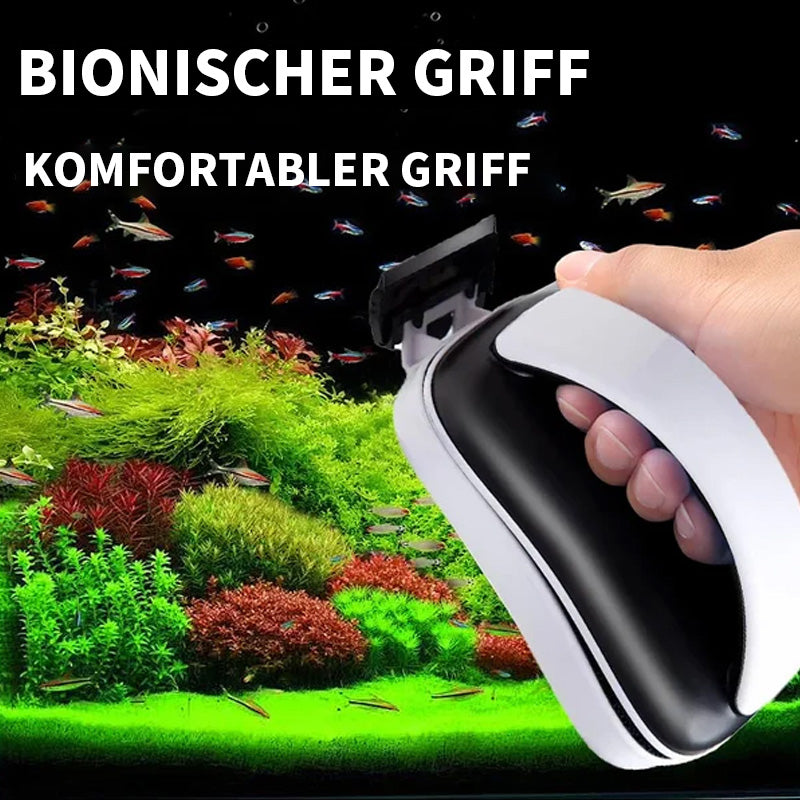 Magnetic Fish Tank Cleaner Durable Plastic | AquaCare-5