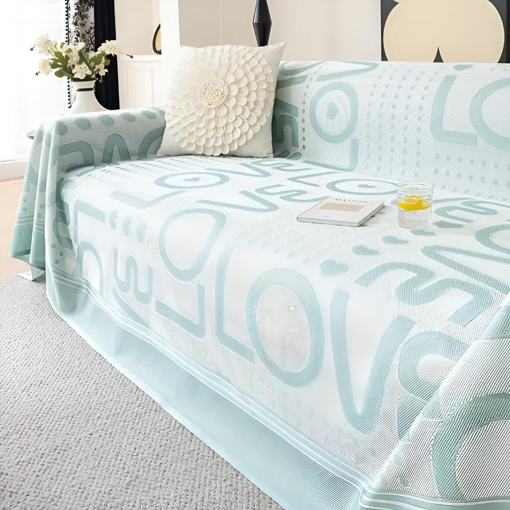 Sofa Cover Blue Cooling Fabric | Serenity 3