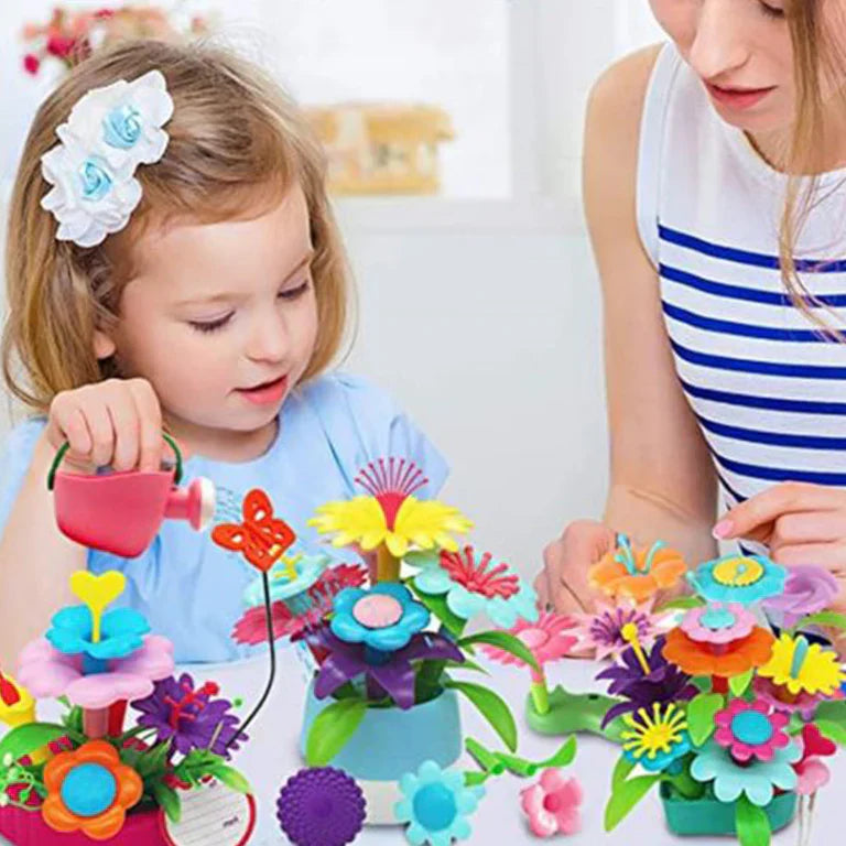 Kids Building Toy Set Multicolor Plastic | Blooming Creativity-3