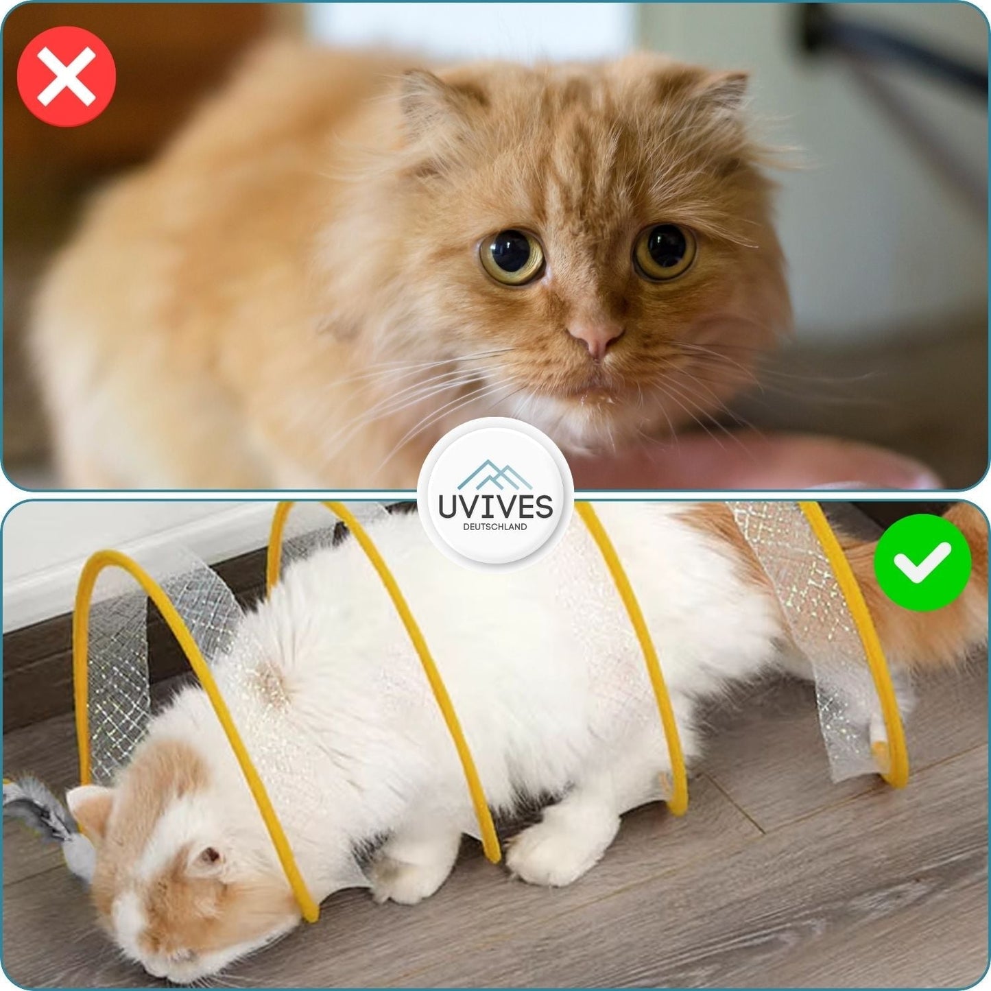 Cat Tunnel Toy Foldable Steel | Adventure Explorer-2