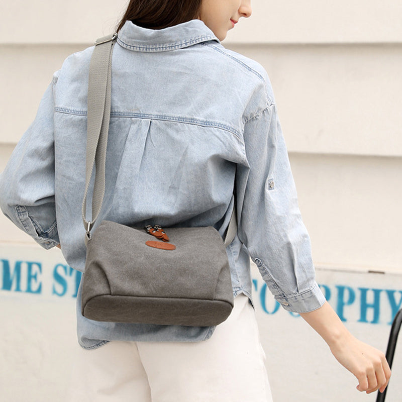 Women Casual Canvas Shoulder Bag | Marigold