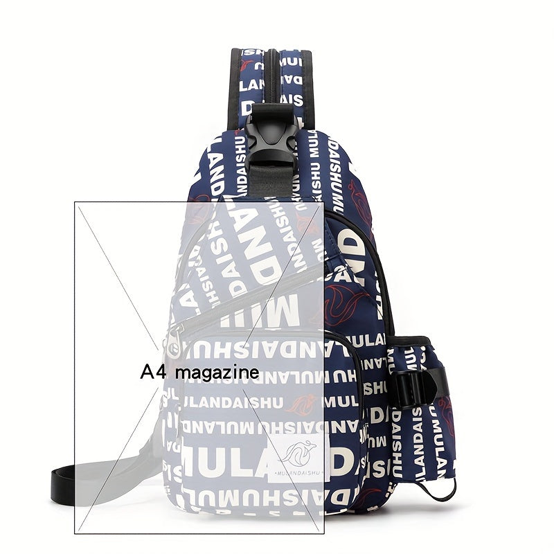 Women Printed Sling Backpack | Eve