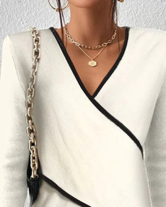Women Asymmetrical Wrap Top | Verity
