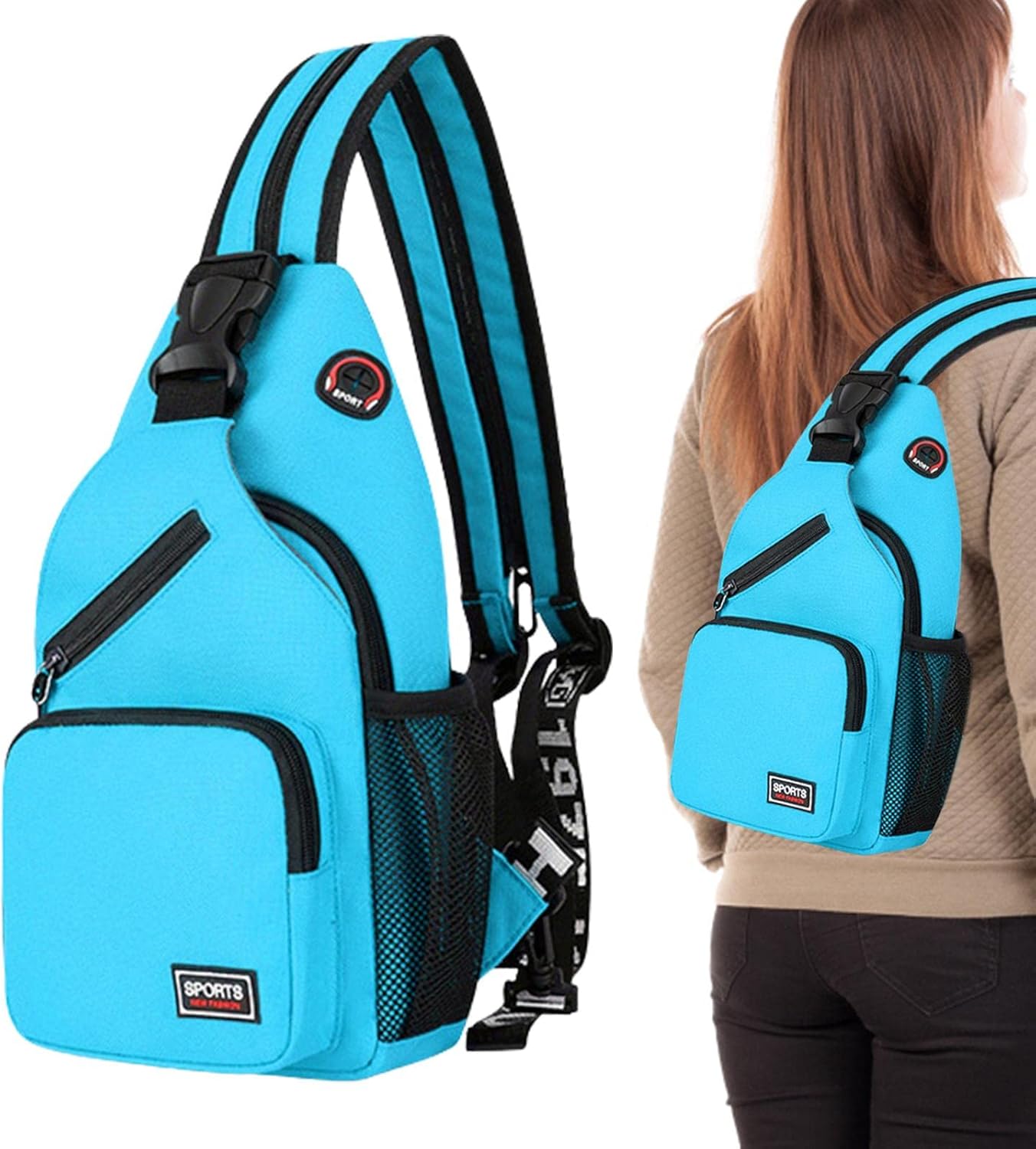 Sports Sling Backpack | Chard