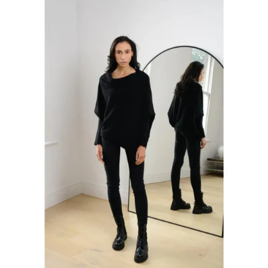 Women Off-Shoulder Knit Sweater | Luna