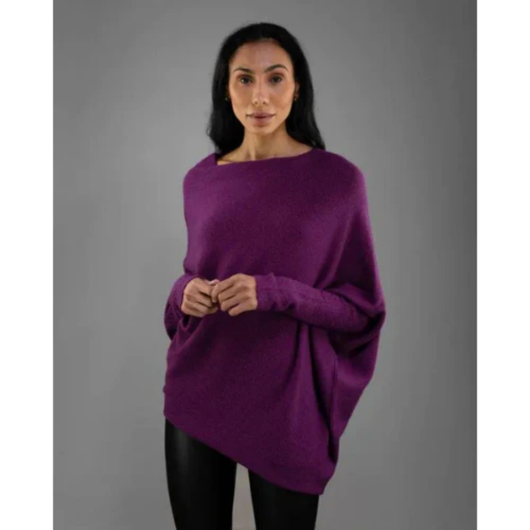 Women Off-Shoulder Knit Sweater | Luna