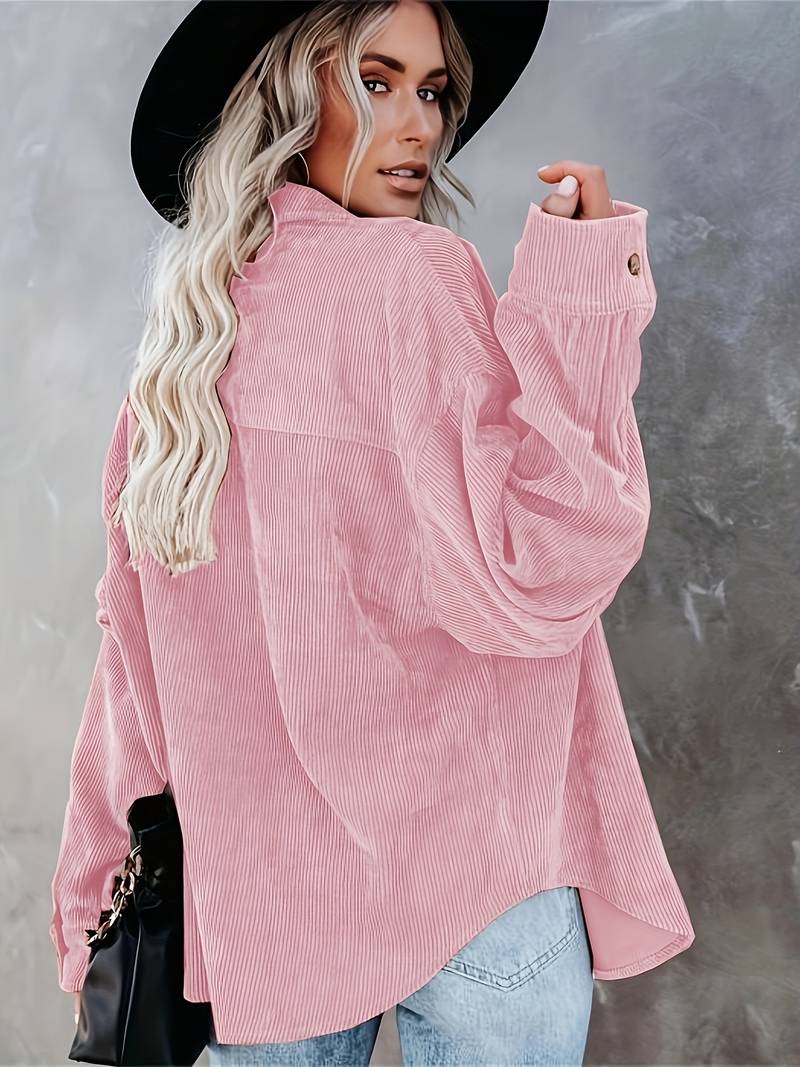 Women Oversized Button Shirt | Audrey