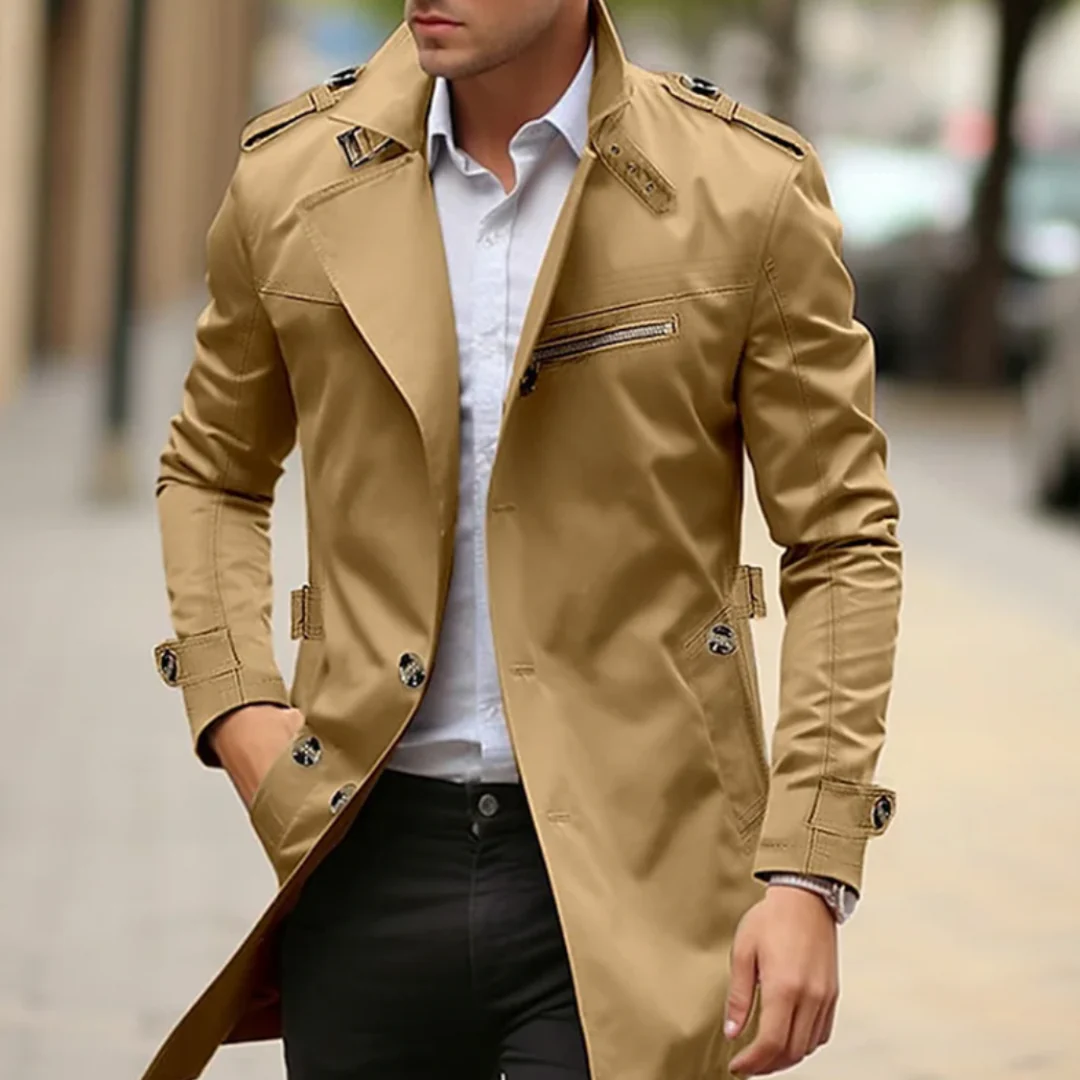 Patrick - Warm Formal Winter Coat for Men - Sleek & Versatile