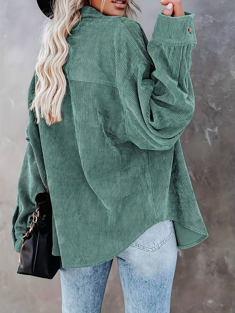 Women Oversized Button Shirt | Audrey