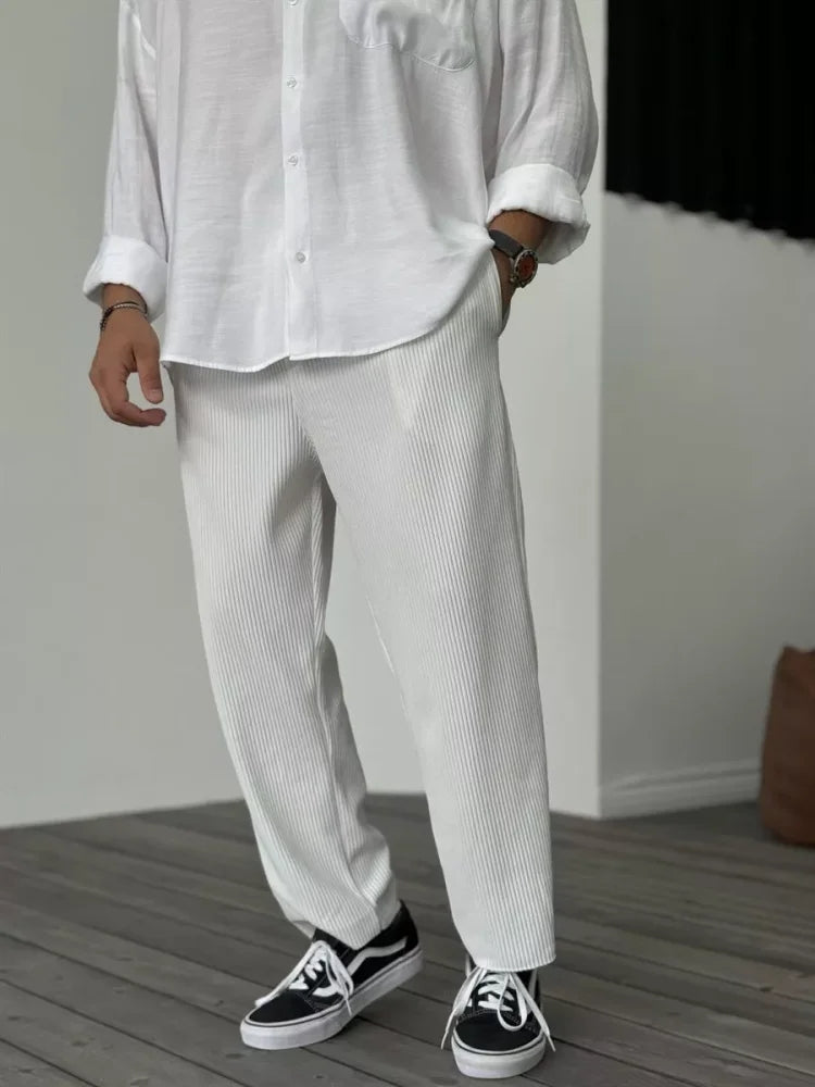 Filipo | Soft Ribbed Pants