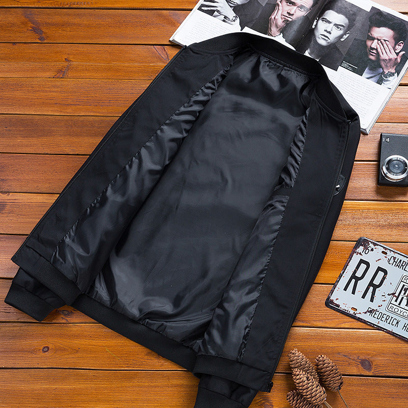 Men Minimalist Bomber Jacket | Samuel