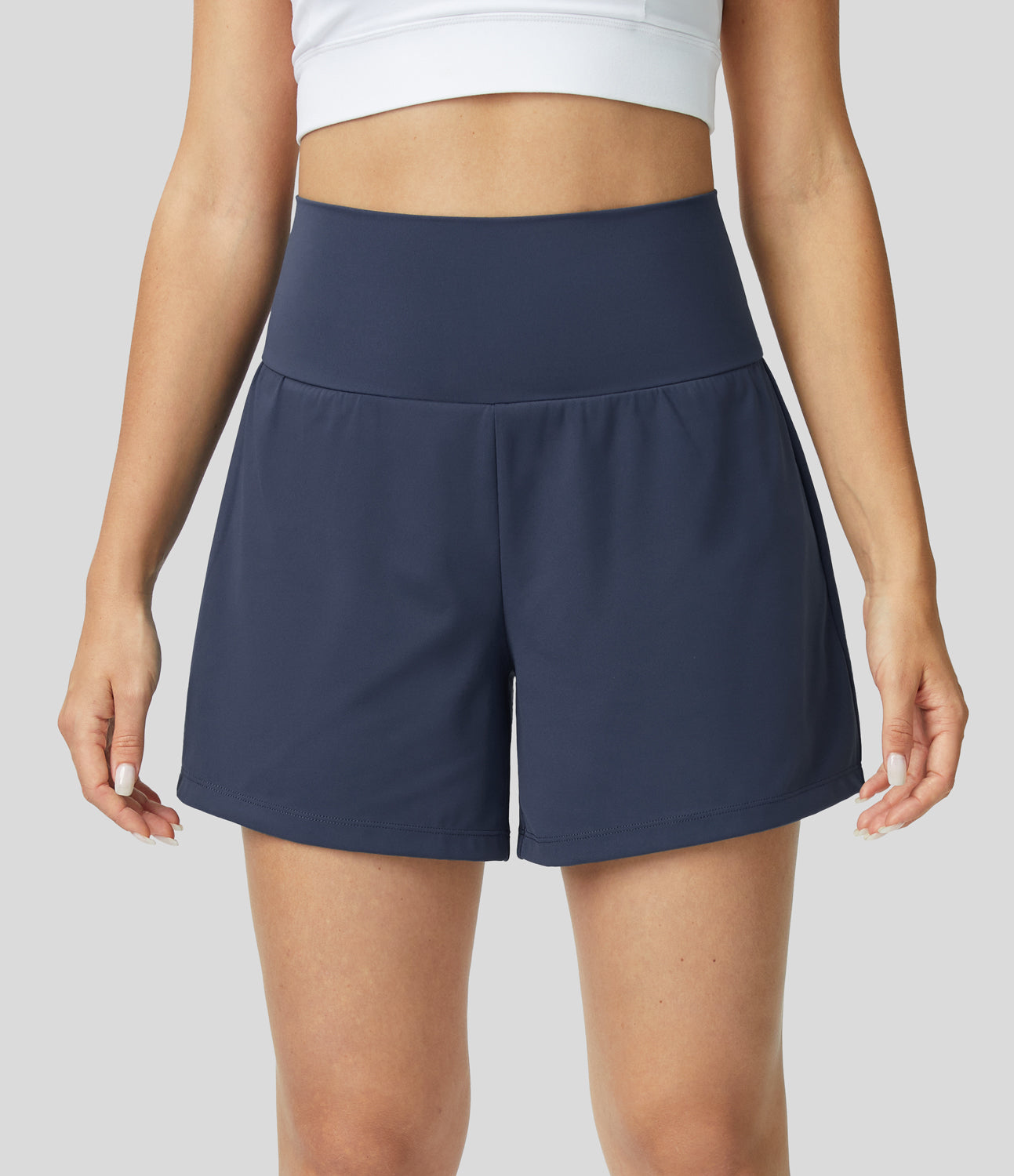 Women High-Waist Relaxed Shorts | Bernadette